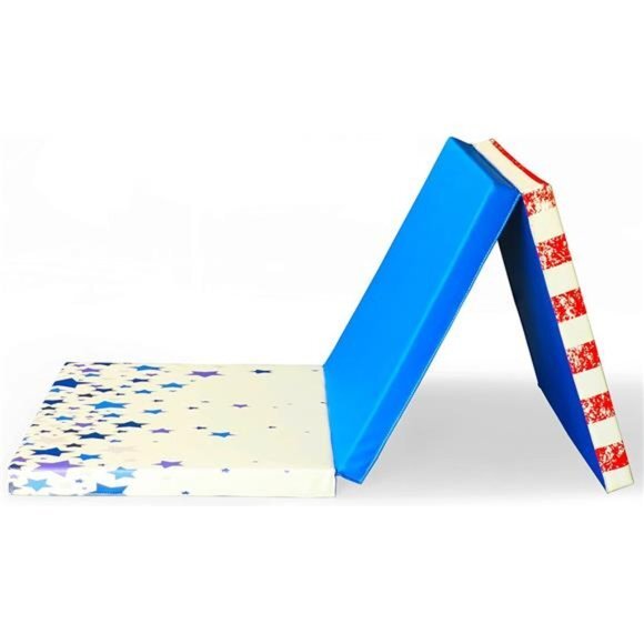 Three Fold Folding Exercise Mat with Carrying Handles for MMA, Gymnastics & Home - Picture 5 of 6